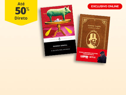 At&eacute; 50% Desconto Direto em centenas de livros. De 1 a 31/03